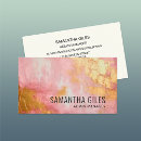 Search for bright business cards Interior designer