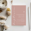 Search for modern calligraphy christening invitations Cross