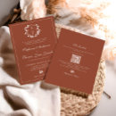 Search for terracotta botanical invite wedding wedding invitations Calligraphy