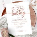 Search for elegant brunch bridal shower invitations Simple