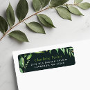 Search for boho floral wedding return address labels Watercolor