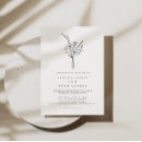 Search for minimalist floral wedding invitations Simple