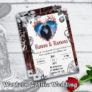 Search for gothic red and black wedding invitations Fantasy