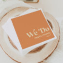 Search for retro wedding napkins Minimalist