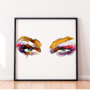 Search for eyelashes posters Fashion
