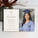 Search for rn graduation invitations Caduceus