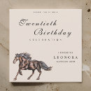 Search for horse party invitations Equine