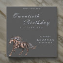 Search for horse party invitations Equine