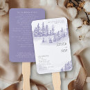 Search for lavender wedding programs Order of service