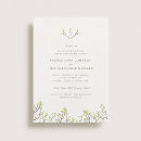 Search for bliss wedding invitations Green