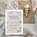 Search for artistic bridal shower invitations Elegant