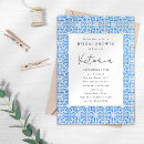 Search for tuscany bridal shower invitations Mediterranean