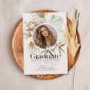 Search for boho graduation invitations Botanical
