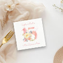 Search for blush floral napkins 15th birthday