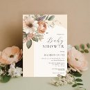 Search for elegant watercolor floral baby shower invitations Flowers