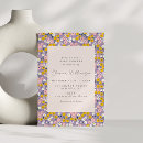 Search for purple and yellow baby shower invitations Unique