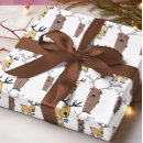 Search for cute reindeer wrapping paper Animal