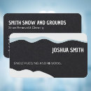 Search for snow removal business cards Winter
