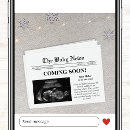 Search for baby coming soon invitations Ultrasound