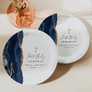 Search for first communion plates Watercolor