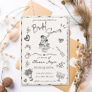 Search for funky bridal shower invitations Quirky