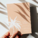 Search for palm springs invitations Tropical