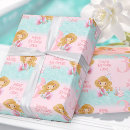 Search for little mermaid wrapping paper Pink