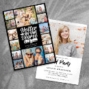Search for no picture graduation invitations Typography