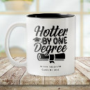 Search for one degree hotter mugs Typography