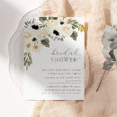 Search for elegant modern floral bridal shower invitations Summer