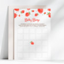Search for strawberry baby pregnancy invitations A berry sweet
