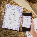 Search for chequered invitations Plaid