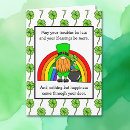 Search for irish blessing cards Leprechaun