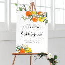 Search for lemon bridal shower welcome signs Elegant