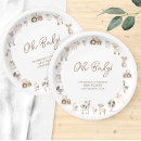 Search for farm animal baby shower plates Gender neutral