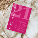 Search for twenty one invitations Modern
