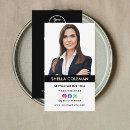 Search for instagram photo business cards Black