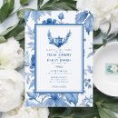 Search for watercolor crest wedding invitations Initials