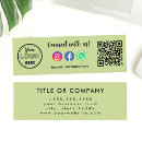 Search for whatsapp business cards Qr code