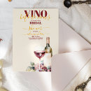 Search for wine bottle bridal shower invitations Vino before vows