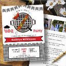 Search for red black white graduation invitations Girly