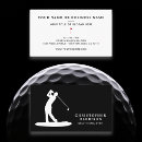 Search for golf business cards Caddy