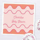 Search for white scalloped napkins Baby shower