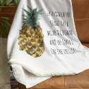 Search for pineapple blankets Exotic