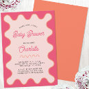 Search for digital baby shower invitations Blush pink