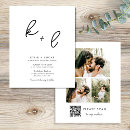 Search for monogram 4x5 wedding invitations Modern