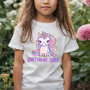Search for unicorn birthday tshirts Pink and purple