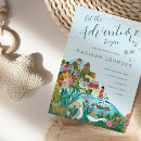 Search for adventure baby boy shower invitations Let the adventure begin