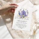Search for tea time bridal shower invitations Floral
