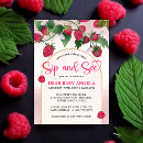 Search for sips and sweets invitations Watercolor
